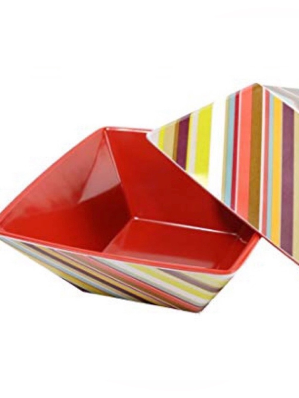 Vtg ‘11 Missoni Colab Target Limited Edition6-pcs Melamine Square Bowls #0415267 - Picture 9 of 16